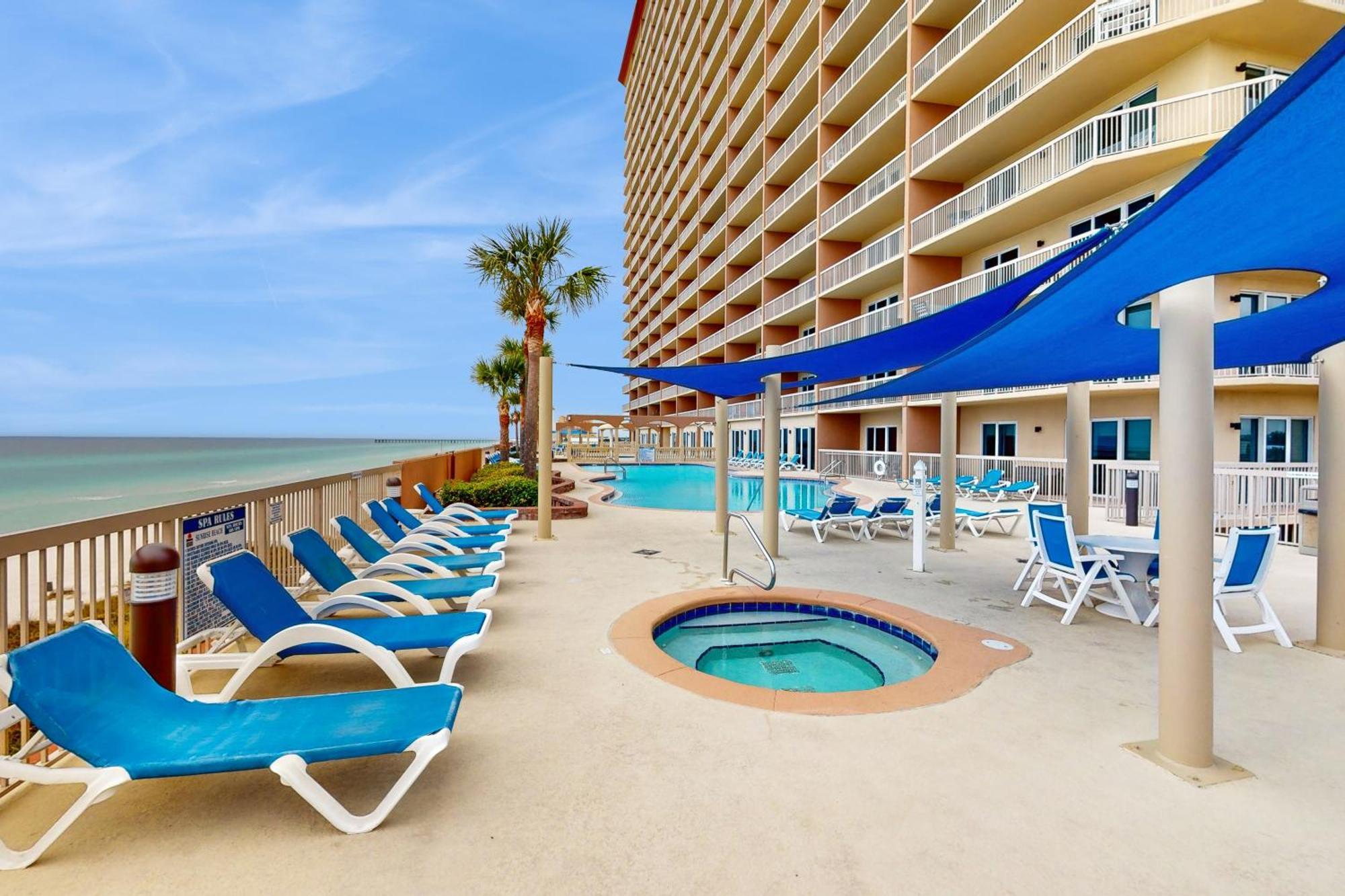 Sunrise Beach 1702 - Beachfront Condo Panama City Beach Esterno foto